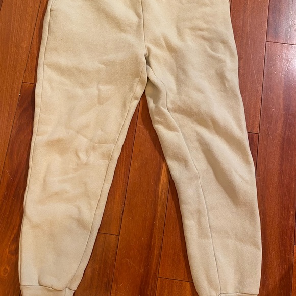 TNA SWEATSET (cozy fleece cropped hoodie with matching sweatpants) - Picture 5 of 9